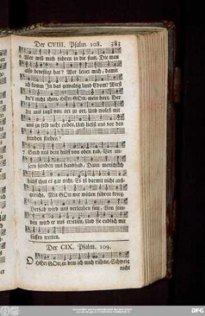 Der CIX. Psalm. 109.