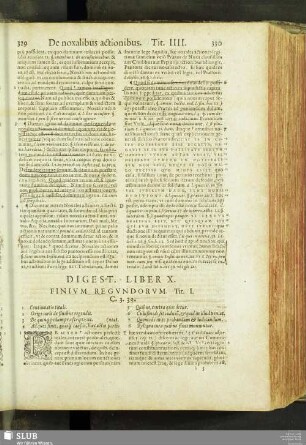 Digest. lib. X. finium regundorum