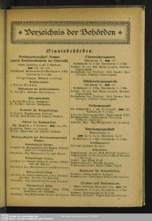 Staatsbehörden