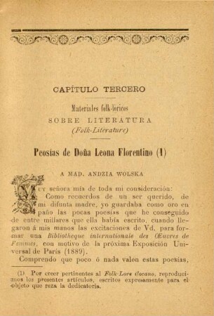 Peosias de Dona Leona Florentino (1)