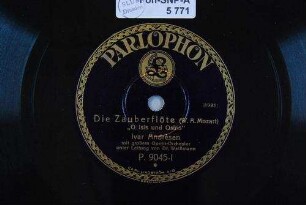 O Isis und Osiris, aus "Die Zauberflöte".