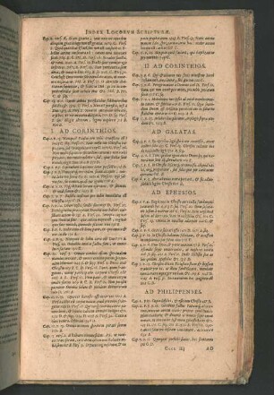 I. AD CORINTHIOS. II. AD CORINTHIOS. AD GALATAS. AD EPHESIOS. AD PHILIPPENSES.