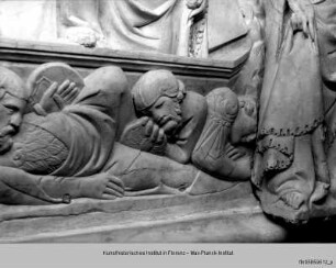 Grabmal des Patriarchen Gastone della Torre : Reliefs der Schauseite