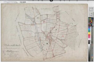 Lindehorst (Dortmund), Holthausen (Dortmund), Zusammenlegung Holthausen, Übersichtskarte