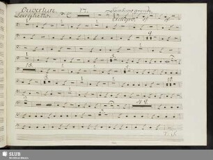 Stimme: Tamburro/Trombe/Timpani
