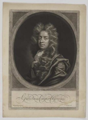 Bildnis des Gulielmus Cowper