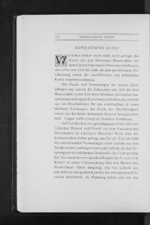 Hanseatische Kunst