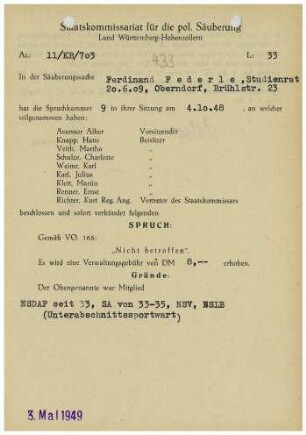 Federle, Ferdinand