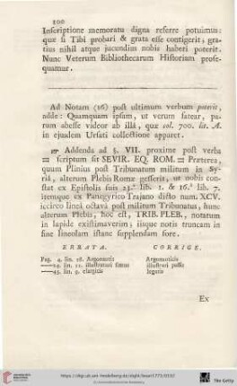 Errata / corrige