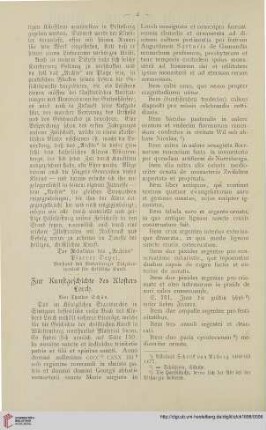16: Zur Kunstgeschichte des Klosters Lorch