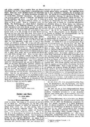 Herder und Kant : (Schluß)