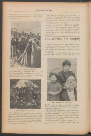 Las victimas del hambre