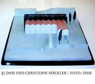 Kindertagesstätte Sossenheim - Modell des Gesamtgebäudes