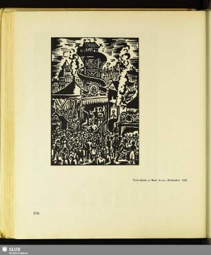 Holzschnitt zu René Arcos "Medardus"