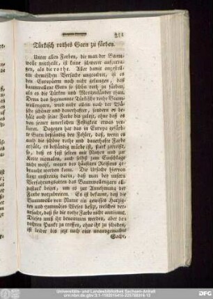 Türkisch rothes Garn zu färben.