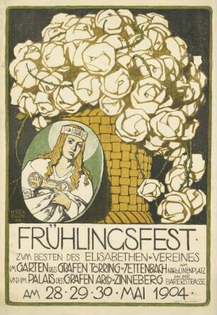 Frühlingsfest. Zum Besten des Elisabethen-Vereines