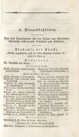 A. Staatsbehörden