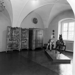 Ausstellungsraum im Volkskunstmuseum