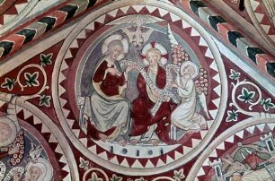 westliche Gewölbekappe — Bildfeld: Trinität