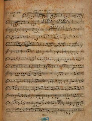 Trois QUATUORS pour deux Violons, Alto, et Violoncelle