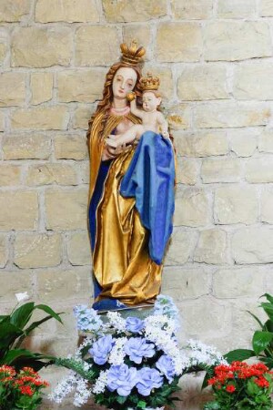 Frankreich. Alsace. Haut Rhin. Feldbach. Eglise Saint Jaques