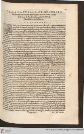 Della generale et naturale historia delle Indie. Libro decimo octavo, dove si tratta delle cose dell'isola di Iamaica, che hora di San Giacomo si chiama