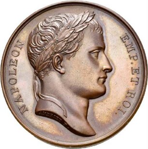 Medaille auf die Gründung der Erziehungshäuser für die Waisen der Ehrenlegion 1810