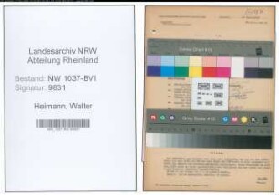 Entnazifizierung Walter Heimann , geb. 17.02.1899 (Reisender)