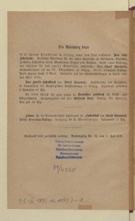 Die Anleitung dazu