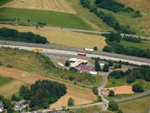 Heiligenroth, Shell-Station an der BAB A 3