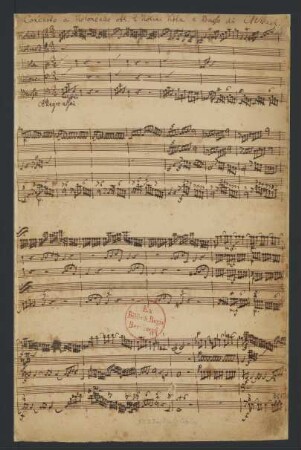 Konzerte; vlc, strings, bc; a-Moll; H 432; Wq 170