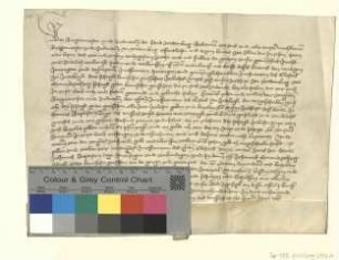 Die Stadt Wittenberg verpfändet dem Kloster 3 Schock Groschen Jahreszins aus der Stadt für 61 Schock.