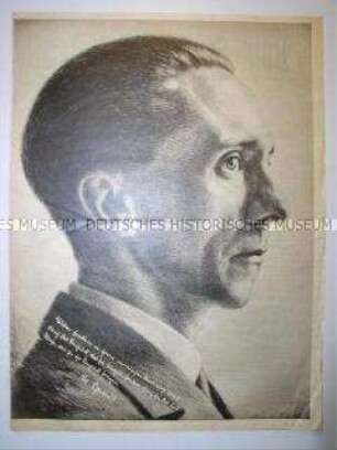 Illustrierter Sonderdruck der NSDAP zur Reichstagswahl am 31. Juli 1932 mit dem Text einer verbotenen Rundfunkrede von Goebbels