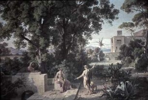 Begegnung des Odysseus mit Hermes