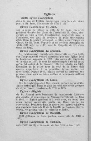 Eglises.