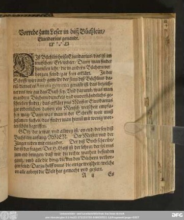 [M. Elucidarius Von allerhand Geschoepffen Gottes den Engeln den Himmeln Gestirn Planeten vnnd wie alle Creaturen geschaffen seind auff Erden]