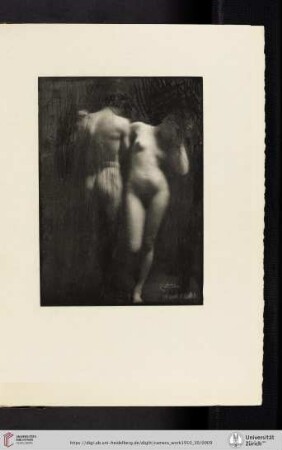 [Frank Eugene, I. Adam and Eve, photogravure from the original negative]