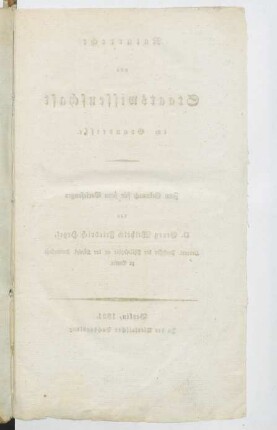 Grundlinien der Philosophie des Rechts (Druck Berlin: Nicolai 1821 mit hsl. Notizen des Verf.) : Libr. impr. c. n. mss. oct. 126