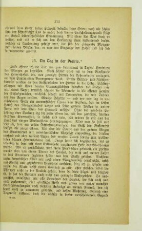 13. Ein Tag in der Prairie