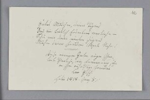 Lene Gosch. – Eutin, 05.06.1818