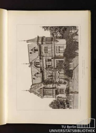 36. Villa, Poststrasse 4, Strassburg i. E. Architekt: G. Ziegler in Karlsruhe.