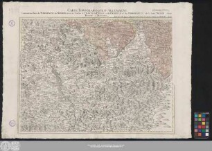 Feuille LIV: Carte Topographique D'Allemagne Contenant une Partie du Margraviat de Moravie, savoir les Cercles d'Olmutz de Prerau et de Hradisch et les Principautés de la haute Silesie savoir Tropau et Teschen