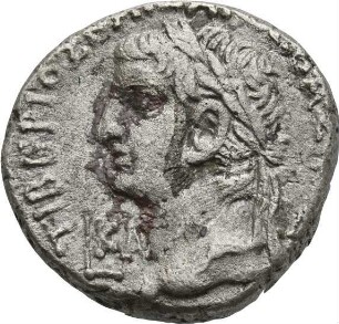 Tiberius (14-37 n. Chr.): Alexandria / Ägypten, 34/35 n. Chr. – Tetradrachme
