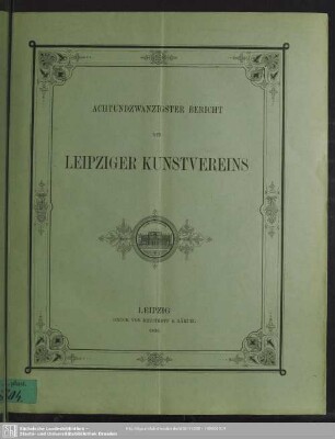 28.1896: Bericht des Leipziger Kunstvereins