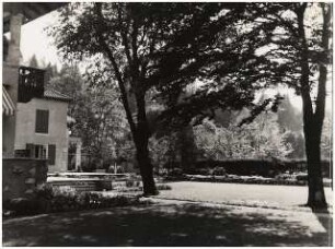 Garten Thieme, Garmisch-Partenkirchen: Garten und Haus