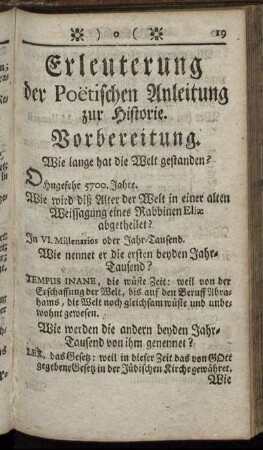 Erleuterung der Poëtischen Anleitung zur Historie.