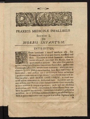 7-14, Praxeos Medicinae Infallibilis.