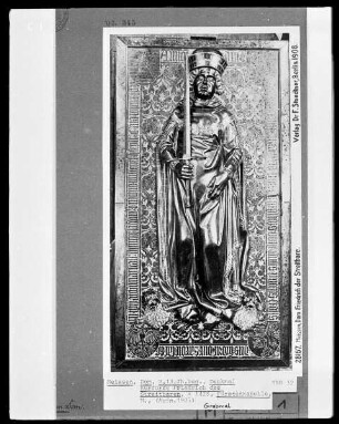 Tumba des Stifters Friedrich der Streitbare, gest. 1428