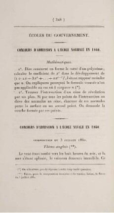 Écoles du gouvernement.