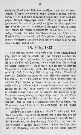 18. März 1813.